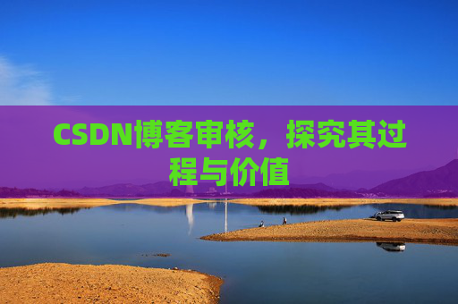 CSDN博客审核，探究其过程与价值